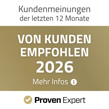 ProvenExpert: Von Kunden empfohlen 2026